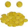Generico Treasure Adventure Coin Set - 100 Piece Pirate Tokens, Metalic Fantasy Reward Collection, Decorative MAKE BELEIVE Currency, Engaging Exploration Activity Accessory | Toddlerz Celebration Events