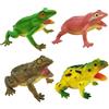 Generico Realistic Frog Figurines - Durrable Sound Toys, Smmooth Surrface PVC Animal Models, Ensurre Fun Bathing Toad Figure Set, Primme Educational Science Learnings - For Todler Babby Birthday Decor