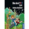 Kosmos Die drei ??? Kids Achtung, Abenteuer!: Spannender Kinderkrimi im Taschenbuch ab 8 Jahren mit Justus, Peter und Bob - clevere Detektivgeschichten voller Rätsel und Abenteuer