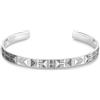 Thomas Sabo AR095-637-21 - Bracciale rigido etnico in argento sterling, 16 cm, Argento