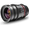 Walimex pro 35 mm 1:1.5 VDSLR foto e video (filettatura filtro 77 mm, paraluce, ghiera, apertura e messa a fuoco continua) per obiettivo compatibile con Nikon F baionetta nera
