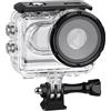 ZEPFJHE Custodia subacquea con touch screen opzionale per fotocamera 360 GO3 / 3S custodia sicura custodia per fotocamera Sea Adventures nuoto