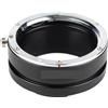 FKYMX Anello adattatore for montaggio obiettivo, compatibile con Canon, fotocamera con attacco EF EOS R RP R