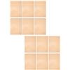 POPETPOP 12 Fogli Gel per Illuminazione in PVC Trasparente Arancione 03Mm 210×297Mm Filtro Diffusore di Luce Colorato per Fotografia e Studio Lastre di Trasmissione Colore Ultraleggere