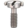 UTHCLO Vite di Montaggio per Fotocamera a Sgancio Rapido 1/4 in Acciaio Inox Anello a d Scanalato per Piastra Treppiede Accessorio per Attrezzature Video Professionali e Supporto