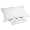 Caleffi - Completo Letto 100% Cotone Composto da Lenzuola Una Piazza e Mezza 190x285 + 1 Lenzuolo con Angoli Coprimaterasso Una Piazza e Mezza 130x200 per Materasso Alto 28 cm + 1 Federa Cuscino 50x80