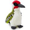 Zappi co Peluche di Picchio Verde (25cm) - Uccello Giocoso e Abbracciabile, Eco-Friendly