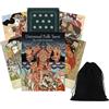 US GAMES Mazzo Di Tarocchi Folk Universali Con Guida E Borsa