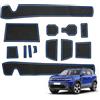 BSTW per Dacia Duster III 2024-2026 Tappetini Antiscivolo per Dacia Duster Essential Expression Journey Extreme Tappetini in Gomma per Console Centrale, Porta Bicchieri, Scanalatura Porta (Blu)