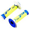Motodak 788 - Manopola Progrip 788, Colore: Blu/Giallo Fluo/Bianco (P), Tripla densità 115 mm
