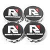 RhinoTuning 4 coprimozzo da 70 mm con adesivi di marca privata, compatibili con Armada Frontier Xterra Titan Pathfinder, OD: 70 mm, diametro interno: 65 mm, cromati, coprimozzo