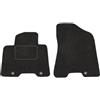 Motohobby Tappetini per Hyundai Tucson III, colore nero, 2 pezzi | Tappetini per auto su misura, antiscivolo, protezione dallo sporco, per tutti i giorni, in velluto