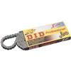 D.I.D DID Catena 520 Zvmx, 120 Denti (X-Ring Dorati), Aperta Con Chiusura A Rivetto