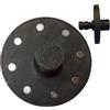 Generic Kit di pulizia per telaio da 6,5 x 6,5 cm, con base magnetica rotante a 360°, compatibile con tubi da giardino e idropulitrici, ideale per lavare la parte inferiore del veicolo sulle auto