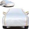 Generico Copertura Auto per Renault Captur 2013-2026, Esterno Telo Copriauto Impermeabile Traspirante Antipolvere Protezione UV con Zip Laterale, Copri Auto Antigrandine -r416