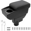 KAERGK Bracciolo Auto Compatibile con Opel Corsa D 2006-2014