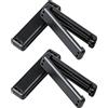 Cryluxial 4 pz Regolatore di Cintura di Sicurezza Auto Universale Pinza Cintura di Sicurezza Auto Clip Cintura di Sicurezza Fibbia Cintura Auto Blocca Cintura di Sicurezza Auto per Driver