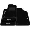 Somer Car Tappetini compatibili con Fiat 500 Hybrid 2020-2025, Ricamo Sport, Kit tappetini auto personalizzati, Set tappetini, Moquette auto