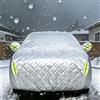 YXUO Telo Antigrandine Auto per Seat Arona Copertura Antigrandine Esterno - Telo Copriauto Invernale Pesante, Tutte le Stagioni Impermeabile Anti-UV Anti-Neve Anti-Gelo