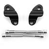 Topteng 1 handlebar riser extensions billet aluminum adatto per Sportster 1200 Forty Eight 48 XL1200X 2010-2018