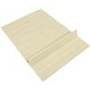 Lilyeriy Copertura per vasca da bagno, pieghevole, 70 x 170 x 0,65 cm, pannello in PVC, termoisolante, per la casa, il bagno, giallo