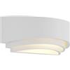 Lindby Applique dimmerabile (Moderno) colore Bianco, in Argilla ad es. Cucina applique