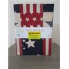 PAGO POCO Telo Arredo Copritutto Disegno America Singolo-Matrimoniale 100% Cotone Novita' 2020!!! (Singolo)