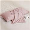 BEDSURE Federe Cuscini 40x80 Cotone - Set da 2, Oeko-TEX, Rosa