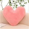 HANDKEI Decorazione a forma di cuore del cuscino, decorazione morbida del cuscino, cuscino della luna, mobilia del cuscino di peluche (40X40cm, Rosa)
