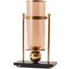TEESONG Vaso da Terra Nordic Modern Simple Light Luxury Vaso in vetro trasparente Decorazione Soggiorno Tavolo d'ingresso Decorazione floreale Vasi per Centrotavola (Size : L)