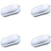 A2ZWORLD 4 Pezzi Plafoniera LED 18W 1820LM, IP54 Ovale Bulkhead, Bianco Freddo 6500K, Lampada da Parete e Soffitto, 230X104X47mm, Per Condominio Garage Esterno