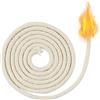 REBECASKYENS 2 metri per lampade a olio, spiedo di candela da 4 mm, stoppini di candela intrecciati, stoppini di cotone intrecciati, luci per candele per lampade a olio e candele fai da te creazione di candele