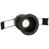 Area illumina Faretti da Incasso LED IP65, Antiabbagliamento, Alluminio, 3,5W, 3000K/4000K, Cilindrico o Quadrato, Bianco o Nero, 35x45mm (Nero, Rotondo, 3000, Kelvin)