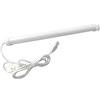 Tofficu Lampada USB LED da Tavolo Bianco Protezione Occhi 12 LED Super Luminosa e Nastro Doppia Faccia per Lettura e Luce D'emergenza in Cameretta