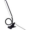 Generic Lampada da scrivania, con braccio oscillante regolabile, 34,4 x 11,6 x 7,5 cm, luce a LED, lampada da lettura a morsetto, materiali robusti flessibili, per camera da, soggiorno, cucina e asilo