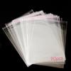 MAGIC SELECT 90 Bustine di Cellophane Trasparenti Autoadesivi. Sacchetti di Plastica OPP con Cucitura Sigillata e Foro di Ventilazione per Regali, Gioielli, Carte.