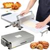 Eastnmythet Sfogliatrice Pieghevole con Tavola per Sfoglia, Macchina per Sfogliare Manuale in Acciaio Inox con Spessore Regolabile, per Croissant, Pizza e Pasticceria A400