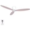 LUCCI AIR Lucci Ventilatore da soffitto Airfusion Radar, ventilatore con telecomando, ventilatore da soffitto estremamente piatto, bianco Ø 106 cm