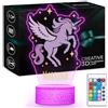 Maverton Luce Notturna Bambini con Targhetta Personalizzata - Lampada Led per Bambina - Targa Multicolore Regalo Compleanno Bimba - Regali Personalizzati Ragazza