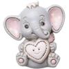 Generic 12 magneti calamite in resina per bomboniera ideali per bomboniere nascita laurea comunione cresima vari soggetti e animali (Elefantino Rosa 5x5cm)