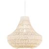 Qazqa lina - Lampada a sospensione grande Design - 1 luce - Ø 485 mm - Bianco - Design - Soggiorno I Camera da letto I Sala da Pranzo I Cucina