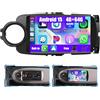 Inefala 4G+64G Autoradio Android 15 per Toyota Yaris 2012-2017