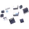 ANGEEK Set di 10 dissipatori di calore in alluminio per Raspberry Pi 3 con speciale pellicola adesiva termoconduttiva