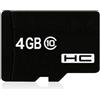 REY Scheda di memoria compatibile con il formato Micro SD SDHC da 4 GB