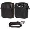 PRDECH Fondina Porta Cintura per Cellulare Pelle, Marsupio Borsa a Tracolla Uomo Telefono Sacchetto Compatibile con Samsung Galaxy Z Flip 6 5 4 3 2 1/Moto Razr 50 Ultra/Razr+/P50 Pocket/SM F7070/F7000/F7110