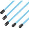 QUARKZMAN 320mm Tubo Protezione Antenna In Plastica, Tubo Antenna RC Con Cappucci Per RC Car Boat Drone Ricevitore (Blu, 5 Pezzi)