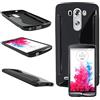 ebestStar - Cover Compatibile con LG G3 D855 Custodia Protezione S-Line Design Silicone Gel TPU Morbida e Sottile, Nero [Apparecchio: 145.5 x 74.6 x 9.1mm, 5.5'']