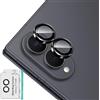 Xunzii Pellicola Fotocamera per Samsung Galaxy Z Fold 8/Fold8 - [Nero], Durezza 9H Anti-Graffio Vetro Temperato Camera Protezione Lente, HD Senza Bolle Lente Protettiva Film