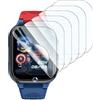 KARYLAX - 6 Pezzi Pellicola Protettiva Schermo Antigraffio 100% Trasparente Compatibile per Orologio Collegato Bambino ELEJAFE 1,54 pollici