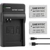 Shentec Batteria agli ioni di litio compatibile per NB-5L e Canon PowerShot S110, SD700 is, SD790, SD800, SD850, SD870, SD880, SD890, SD900, SD950, SD970, SD990, SX200, SX210, SX220